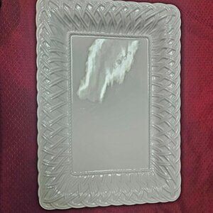 Tiffany & Co white serving platter